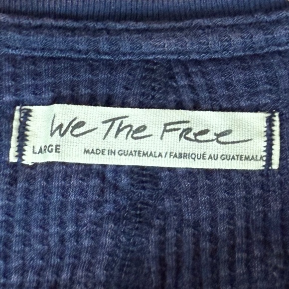NWOT - IR Free People We the Free Microphone Drop Swing Thermal L - Picture 12 of 12